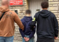 Policja na miejscu zdarzenia przy ul. Św. Czesława w Poznaniu