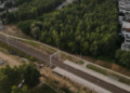 Węzeł przesiadkowy i infrastruktura piesza oraz rowerowa przy przystanku kolejowym Poznań Naramowice